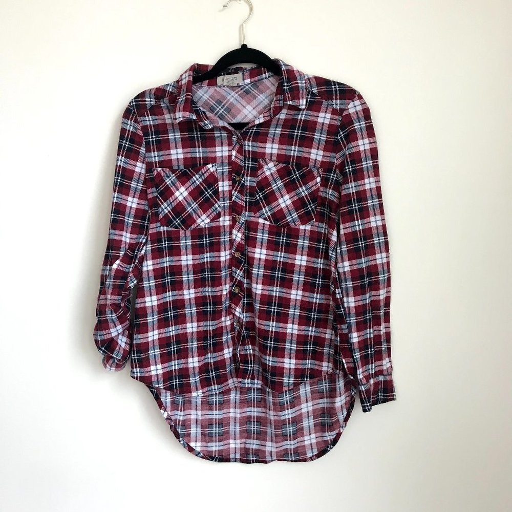 HIGH LOW FLANNEL